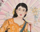 南海禪寺 妙林居士 四尺《春花》