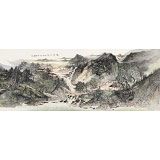 【已售】管旺林 小六尺《陽春三月》 中美協會員
