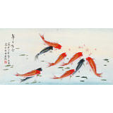 凌雪 三尺《年年有余》 北京美協(xié)會(huì)員