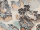 胡書文 四尺斗方《山高白云深》中國書畫院創作院副院長（詢價）