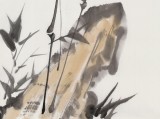 庾超然 四尺三開《竹報平安》 黃鶴樓書畫院院長
