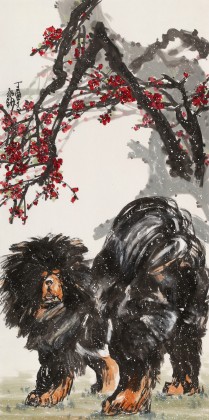 王永剛 四尺《旺運亨通》 國家一級美術師（詢價）