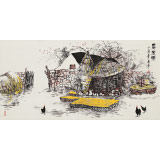 張春奇 三尺《農(nóng)家樂》 徐悲鴻紀(jì)念館藝術(shù)中心理事（詢價(jià)）
