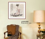 【已售】李鳳英 四尺斗方《夜夜相思更漏殘》 北京美協會員