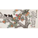 【已售】王永剛 四尺《多子多福》 國家一級美術師（詢價）