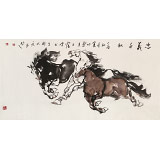 【已售】王向陽 四尺《忠義千秋》 中國美術(shù)家協(xié)會(huì)會(huì)員（詢價(jià)）