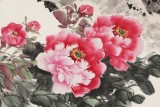 【已售】梁景欣 三尺《春風得意》青大美院學院派畫家