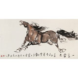 王向陽 四尺《一馬當先》 中國美術家協會會員