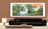 【已售】吳東 小八尺《源遠(yuǎn)流長(zhǎng)》 著名易經(jīng)風(fēng)水畫家