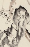 【已售】肖映梅 小尺寸《冷艷清香》 當(dāng)代大寫意花鳥畫名家（詢價）