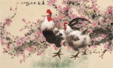 【已售】鄒本財 四尺三開《春到人間》 公主嶺市美協常務副主席