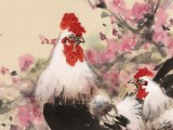 【已售】鄒本財 四尺三開《春到人間》 公主嶺市美協常務副主席