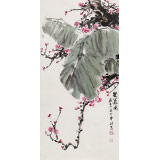【已售】鄒本財 四尺三開《雙美圖》 公主嶺市美協常務副主席