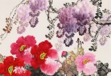 黃藝 四尺《富貴滿堂》 吉祥家居風(fēng)水畫
