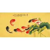 凌雪 四尺《年年有余》 北京美協(xié)會員