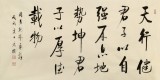 夏廣田 四尺《天行健 君子以自強不息》著名啟功體書法家