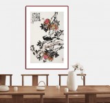 【已售】柳常學(xué) 四尺三開(kāi)《開(kāi)口笑》 中國(guó)美協(xié)會(huì)員