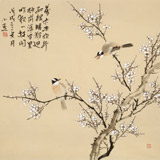 皇甫小喜 四尺斗方《春風第一香》 河南著名花鳥畫家