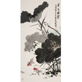 【已售】梁景欣 三尺《金玉滿堂》 學院派畫家