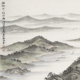 劉金河 四尺《征帆片片似沙鷗》 中國(guó)美術(shù)家協(xié)會(huì)會(huì)員（詢價(jià)）