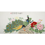 【已售】凌雪 四尺《榮華富貴》 北京美協(xié)會員
