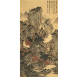 吳顯剛 四尺《林泉高致》 貴州七星關美協主席