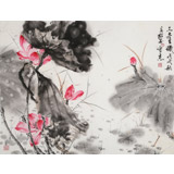 【已售】吳顯剛 《不盡生機》 貴州七星關美協主席