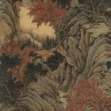 吳顯剛 四尺《林泉高致》 貴州七星關美協主席
