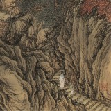 吳顯剛 四尺《溪山雅居圖》貴州七星關美協主席