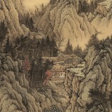 吳顯剛 四尺《溪山雅居圖》貴州七星關美協主席