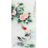 【已售】董書(shū)林 三尺《錦繡前程》 河南美協(xié)會(huì)員