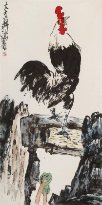 王永剛 四尺《大吉祥》 國(guó)家一級(jí)美術(shù)師（詢價(jià)）