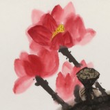 王永剛 三尺《荷塘》 國家一級美術(shù)師（詢價）