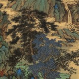吳顯剛 四尺《幽林深處聽潺湲》 貴州七星關美協主席