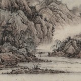 吳顯剛 《春江泛舟》貴州七星關(guān)美協(xié)主席