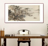 【已售】吳顯剛 四尺《山光積翠》 貴州七星關美協主席