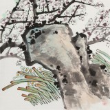 梁景欣 三尺《喜上眉梢》 學(xué)院派畫家