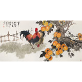 【已售】向士平 四尺《事事如意》 三峽大學藝術學院教授