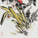 邢書波 《春色》 中美協會員 清華美院創作班導師（詢價）