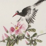 陳丹暉 《杜鵑花開》 江蘇省美協會員 清華美院助教