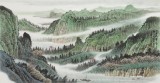 廖崧越 三尺《兩岸猿聲啼不住》 廣西桂林美協會員