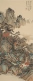 吳顯剛 大三尺《云壑松風圖》 貴州七星關美協主席