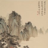 吳顯剛 大三尺《云壑松風圖》 貴州七星關美協主席