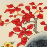【已售】凌雪 四尺斗方《安居樂業(yè)》 北京美協(xié)會(huì)員