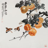【已售】梁景欣 三尺斗方《事事如意》 學院派畫家