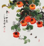 【已售】黃藝三尺斗方《事事如意》