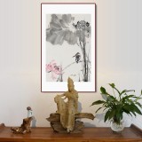 陳薪名《荷花清翠圖》 中美協會員 第六屆全國花鳥畫展金獎獲得者