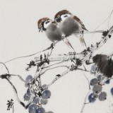 【已售】陳薪名《金玉滿(mǎn)堂》 中美協(xié)會(huì)員 第六屆全國(guó)花鳥(niǎo)畫(huà)展金獎(jiǎng)獲得者