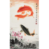 【已售】周升達 三尺《美滿》 中國畫院國畫組長（詢價）