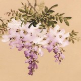 【已售】皇甫小喜 四尺斗方《紫氣東來》 河南著名花鳥畫家